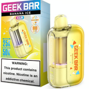 Banana Ice - GEEK BAR CLR EDITION 17ML 50,000 PUFF DISPOSABLE VAPE