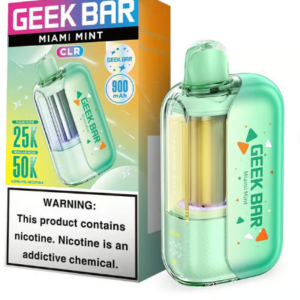 Miami Mint - GEEK BAR CLR EDITION 17ML 50,000 PUFF DISPOSABLE VAPE